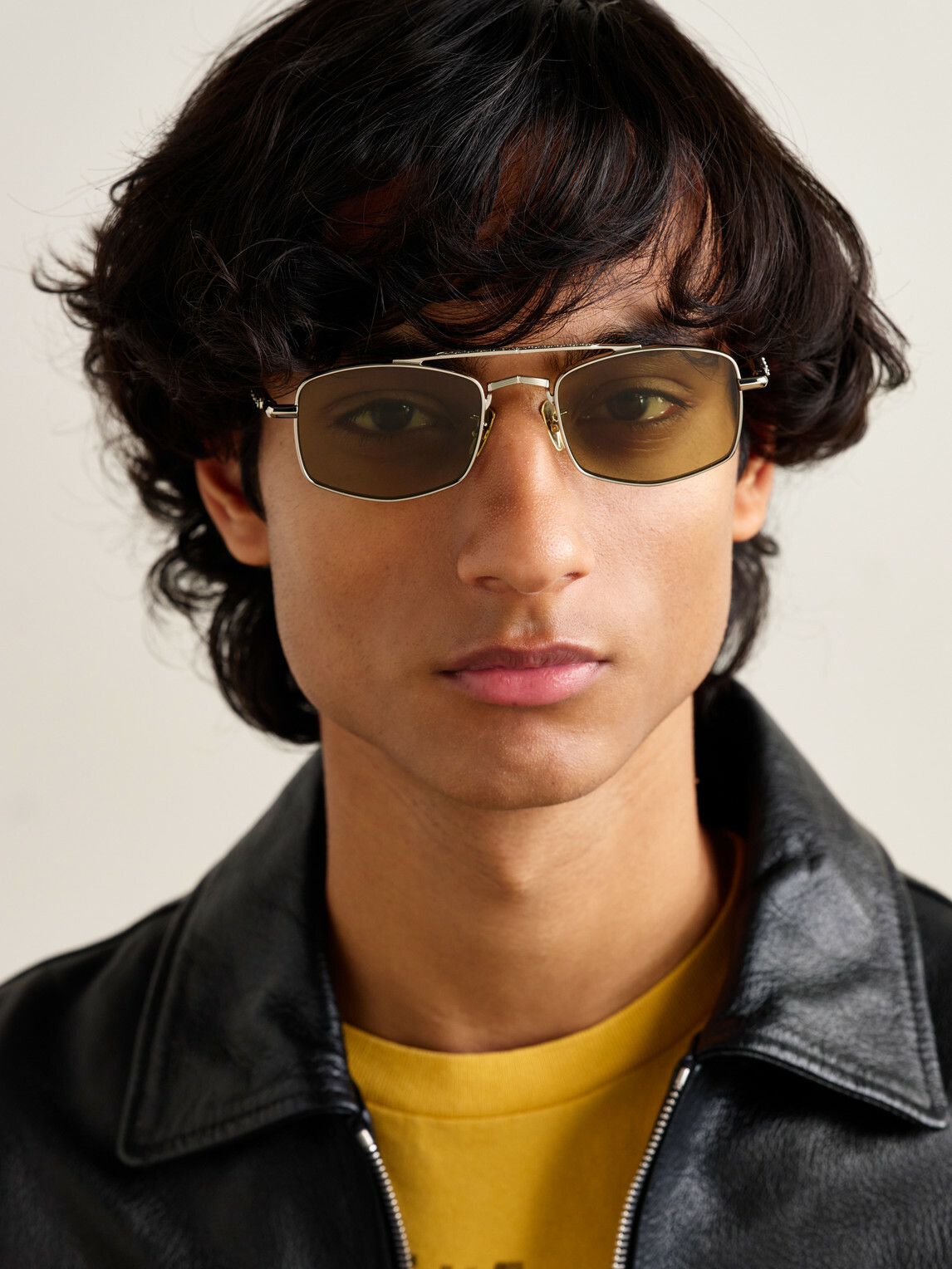 Cutler and Gross - The Great Frog Bowie Aviator-Style Titanium Sunglasses