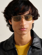 Cutler and Gross - The Great Frog Bowie Aviator-Style Titanium Sunglasses