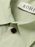 RÓHE - Cotton-Poplin Shirt - Green