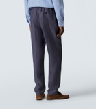 Etro Linen slim pants