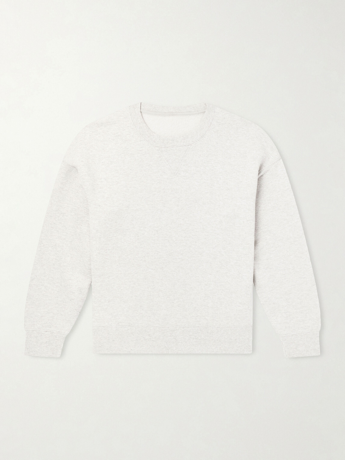 Visvim - Jumbo SB Wool and Cotton-Blend Jersey Sweatshirt - Gray