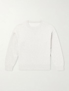 Visvim - Jumbo SB Wool and Cotton-Blend Jersey Sweatshirt - Gray