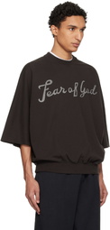 Fear of God Brown '43' Cut Sleeve Sweatshirt