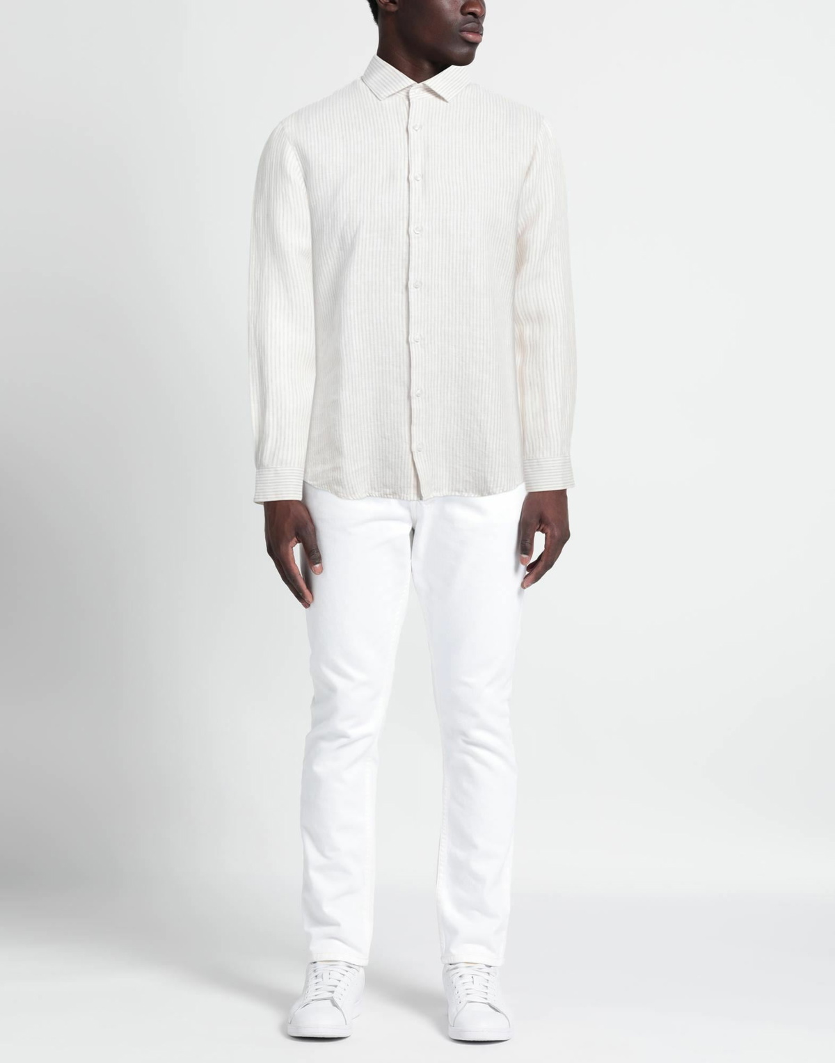 Calvin Klein Mens Shirt in Beige