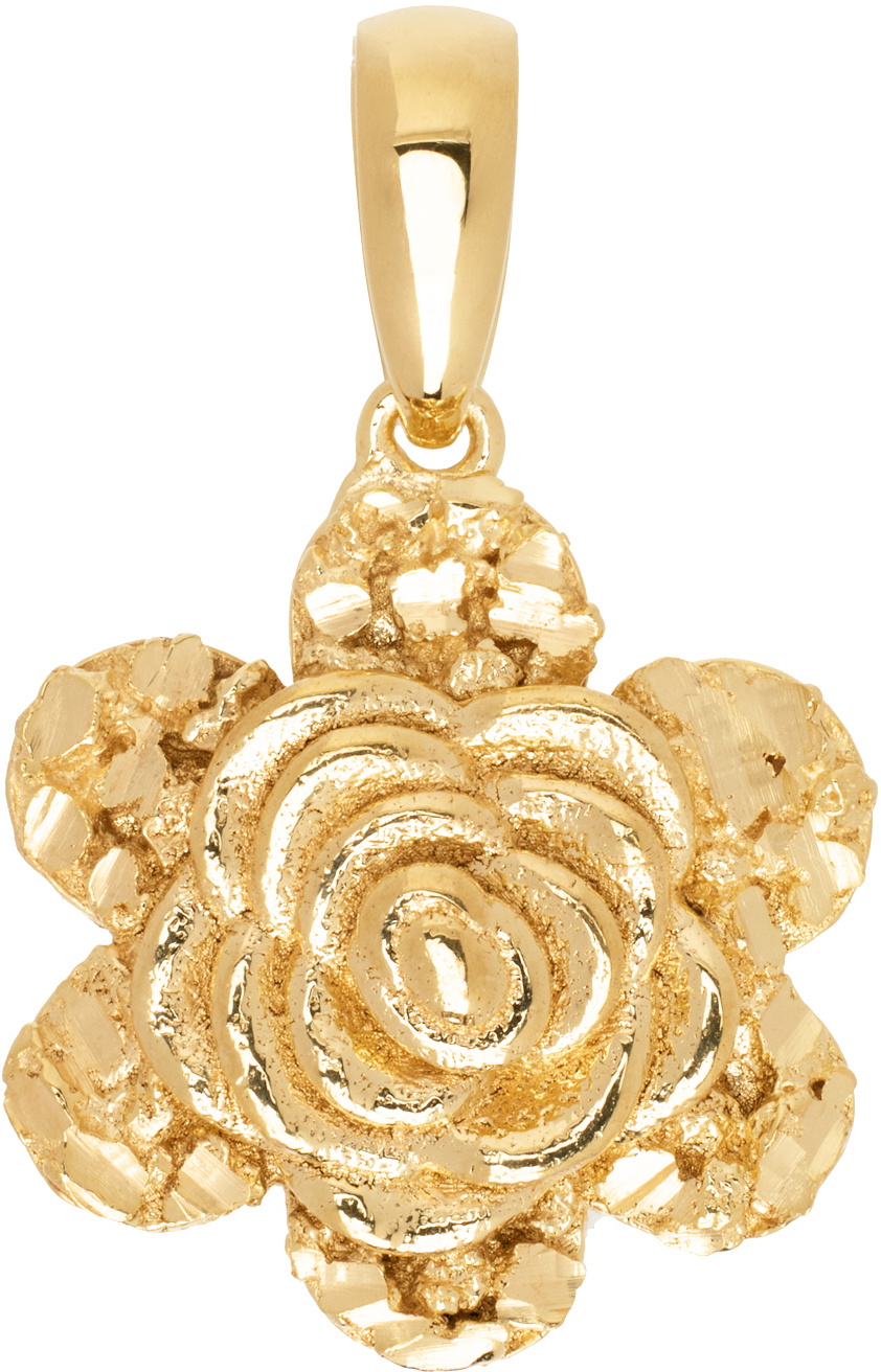 Veneda Carter Gold VC061 Small Rose Pendant