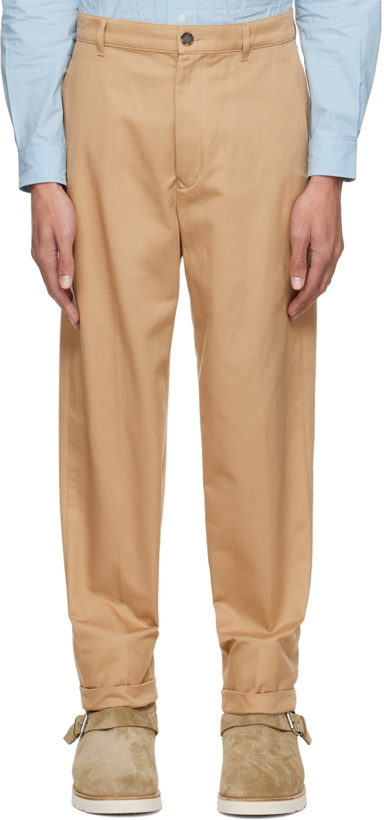 Photo: Kenzo Beige Kenzo Paris Chino Trousers