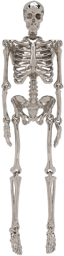 Photo: Raf Simons Silver Skeleton Single Earring