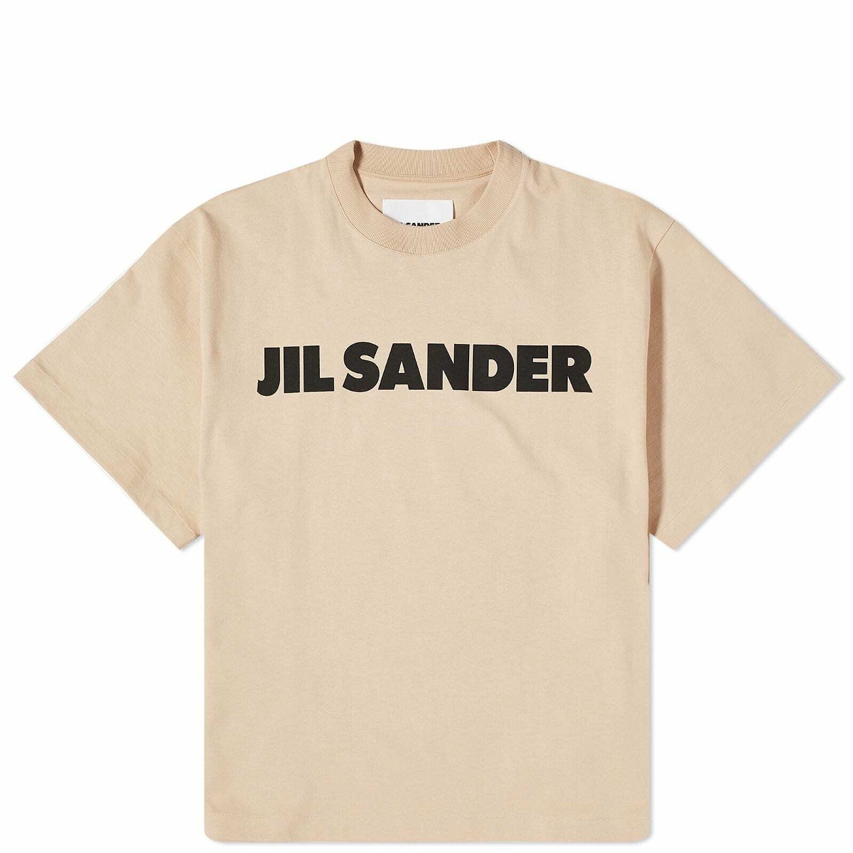 Photo: Jil Sander Women's T-Shirt in Dark Sand