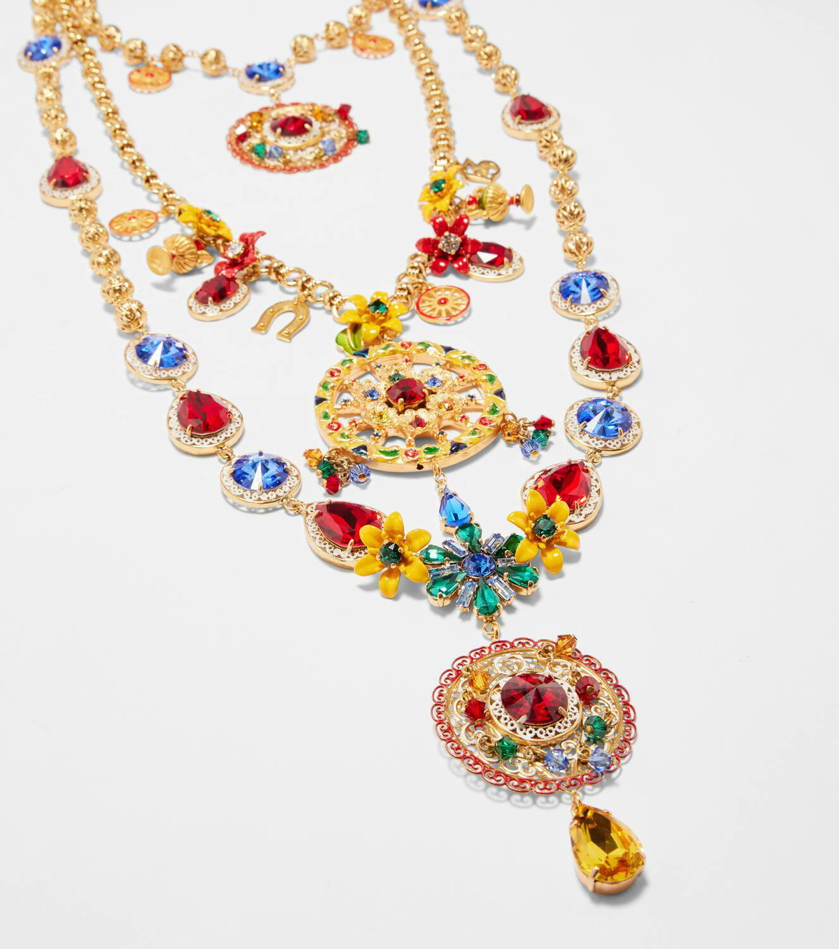 Dolce&Gabbana Embellished pendant necklace