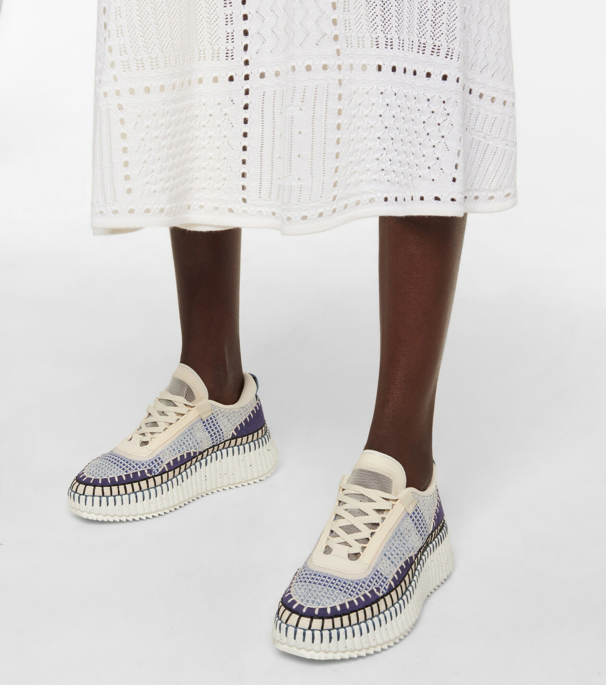 Chloe - Nama mesh sneakers