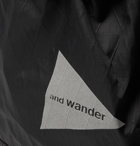 And Wander - CORDURA-Trimmed X-Pac Backpack - Black
