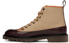 PS by Paul Smith Tan Logo High-Top Sneakers