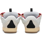 Lanvin White Curb Sneakers
