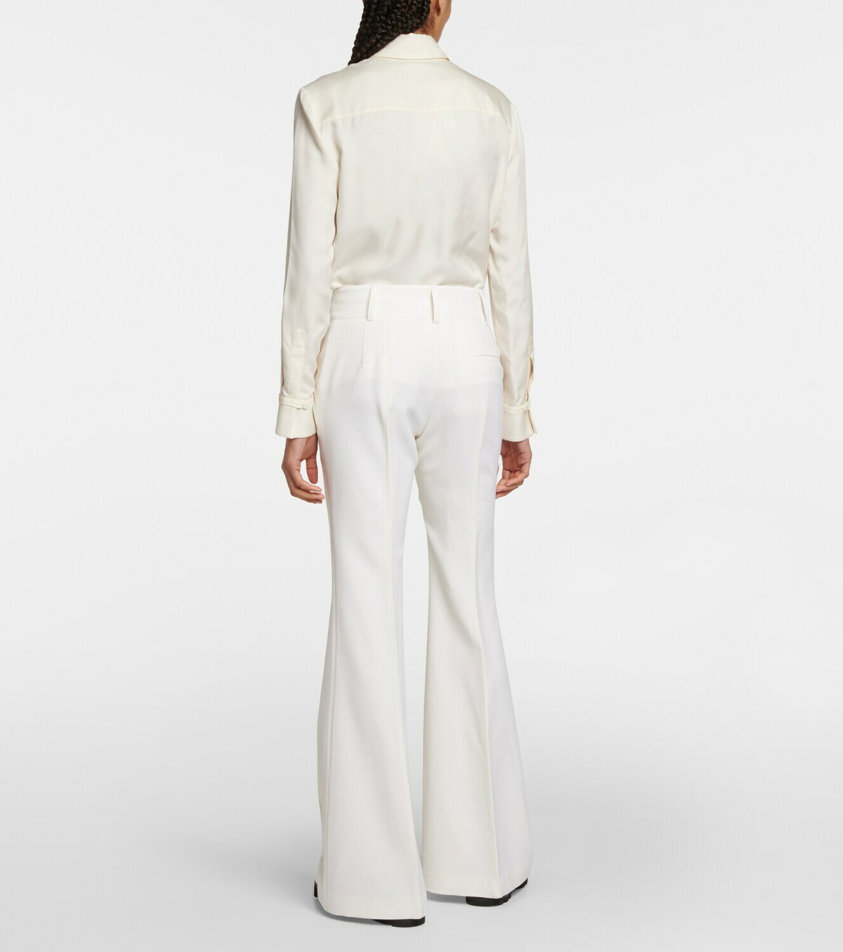 Gabriela Hearst Rhein high-rise flared pants Gabriela Hearst