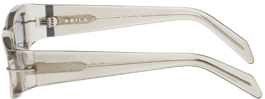 Chemist Creations Grey AKILA Edition Rectangular Sunglasses