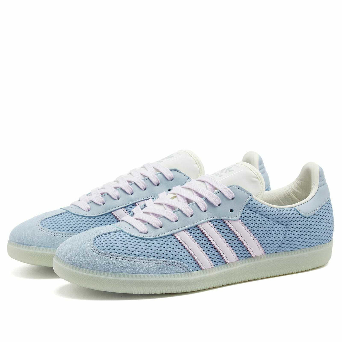 Adidas Samba OG Sneaker in Blue/Ice Lavender/Off White adidas