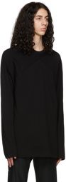 Julius Black Cotton Sweatshirt
