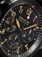 Bremont - ALT1-P2 Jet Automatic Chronograph 43mm Stainless Steel and Leather Watch