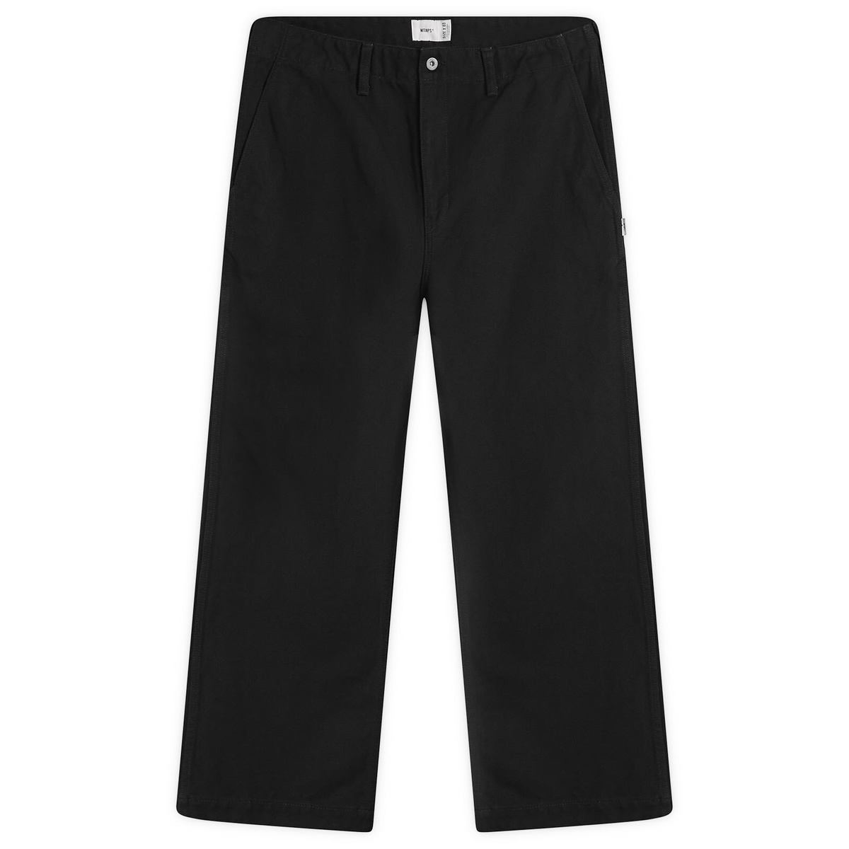 WTAPS Men's 11 2-Tuck Trouser in Black WTAPS