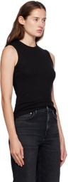 AGOLDE Black Binx Tank Top