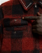 Patta Check Car Coat Red - Mens - Coats/Overshirts