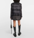 Sacai Cropped tweed jacket