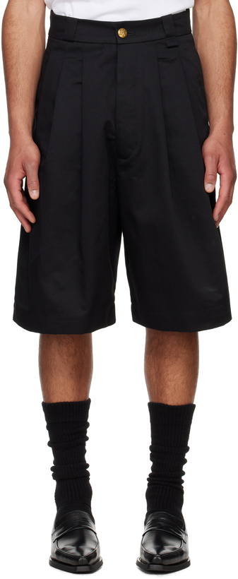 Photo: WILLY CHAVARRIA Black Borracho Shorts