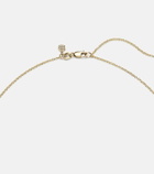 Sydney Evan The Elephant Tarot Card 14kt gold pendant necklace with diamonds