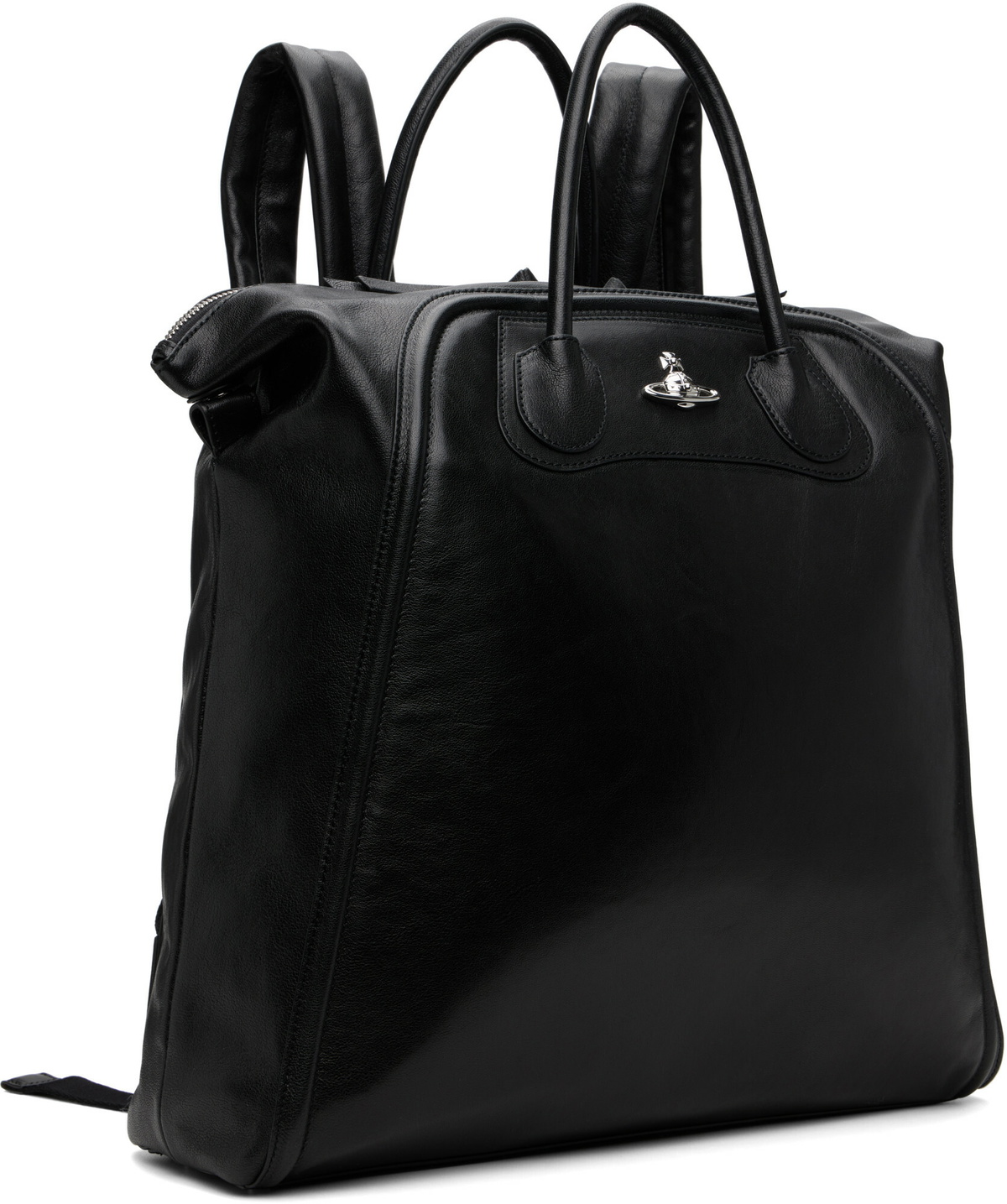 Vivienne Westwood Black Bobby Large Backpack