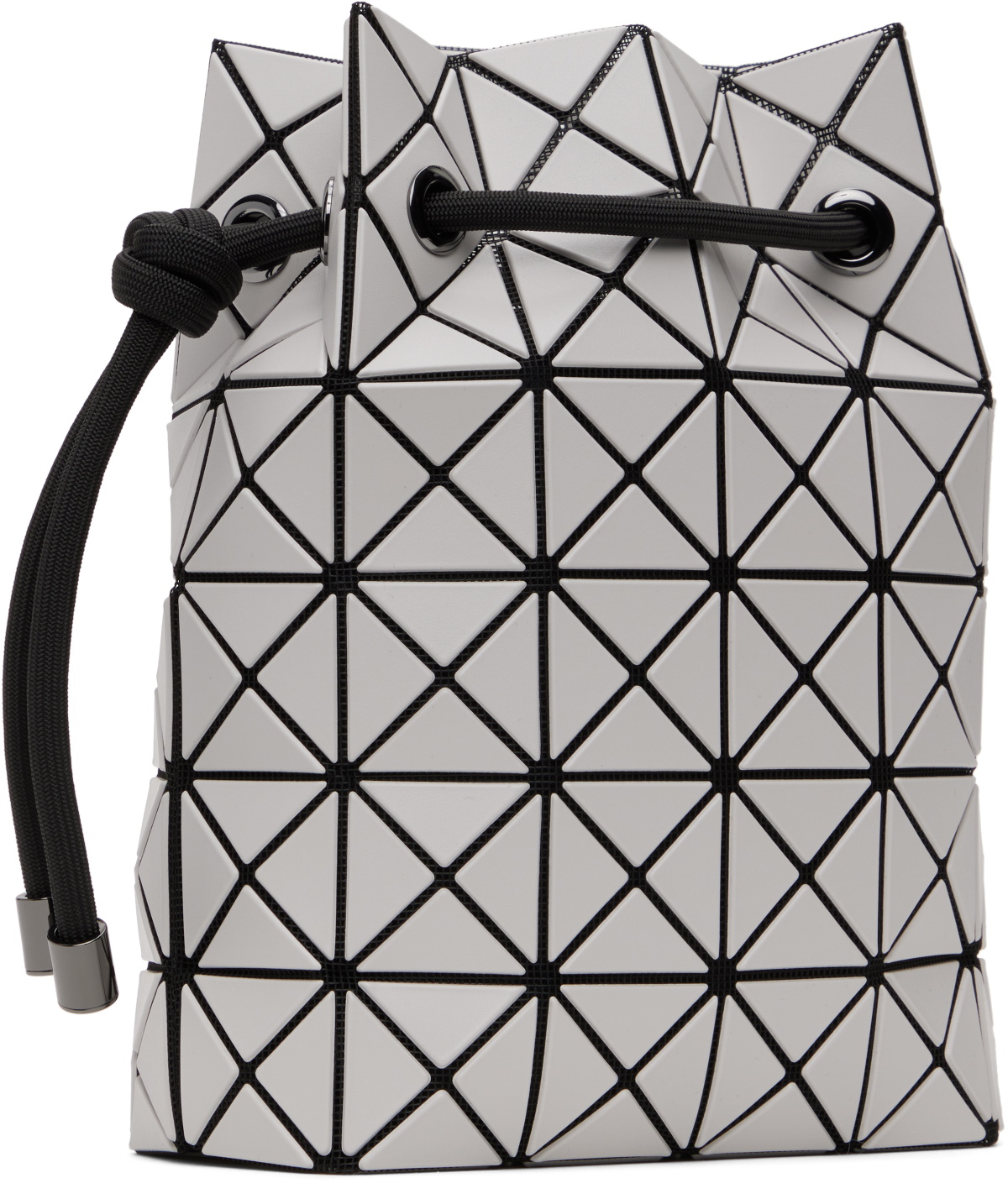 BAO BAO ISSEY MIYAKE Off-White Wring Matte Bag