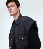 Givenchy 4G denim sleeveless jacket