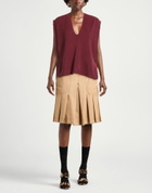 Manila Grace Womens Sweater Garnet
