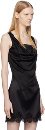 Nanushka Black Petra Tank Top