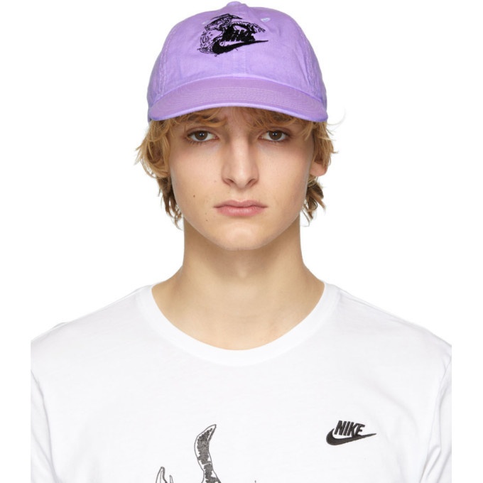 Photo: ERL Purple Nike Edition Witch Six-Panel Cap