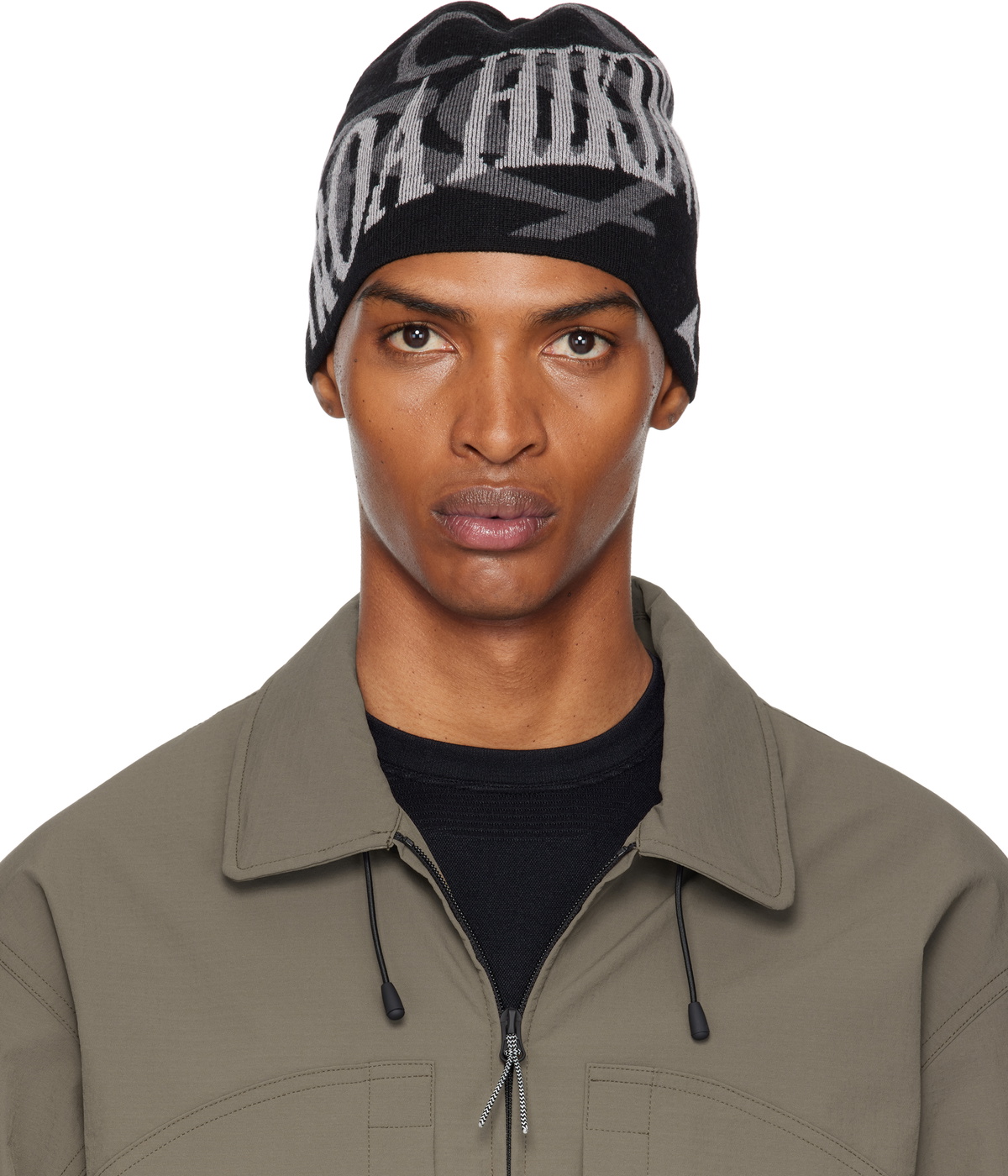 ROA Khaki Logo Beanie ROA