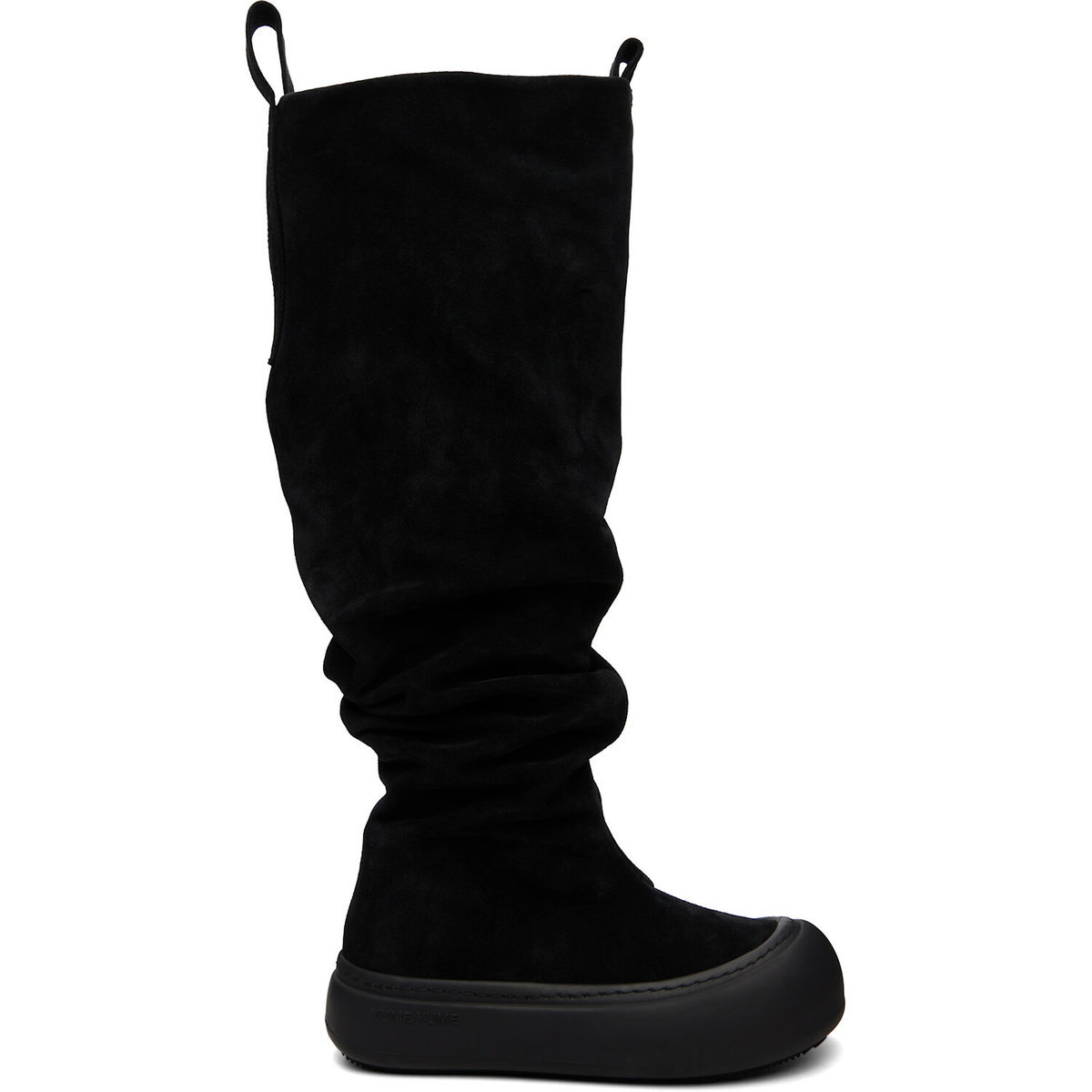 YUME YUME SSENSE Exclusive Black Fisherman Chelsea Boots