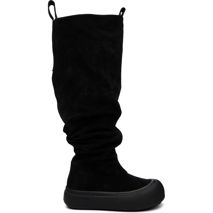 Photo: YUME YUME SSENSE Exclusive Black Fisherman Chelsea Boots