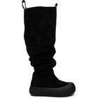 YUME YUME SSENSE Exclusive Black Fisherman Chelsea Boots