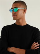 Dior Eyewear - Diorbay S1U Rectangular-Frame Acetate Mirrored Sunglasses