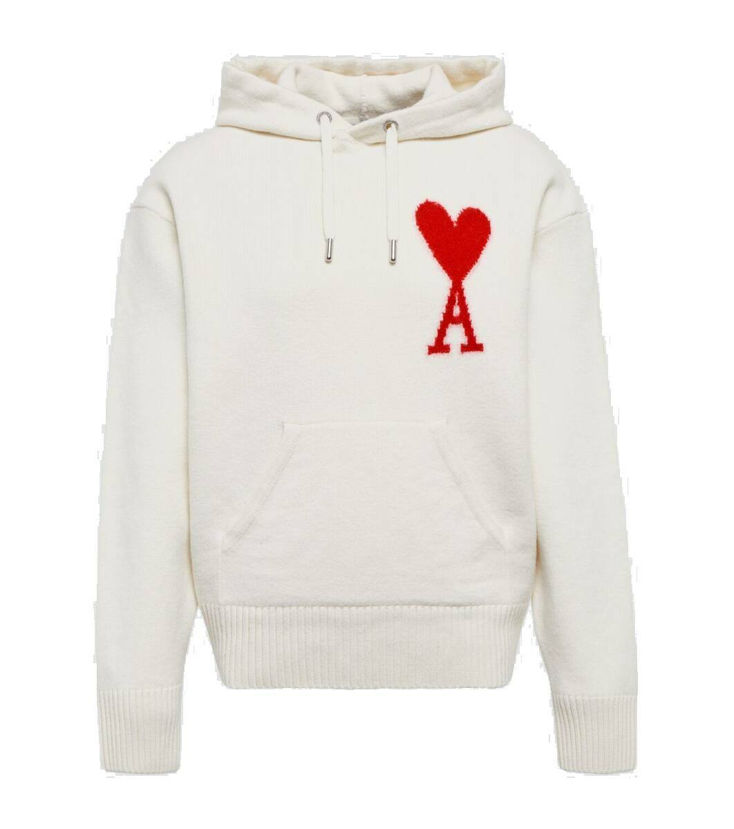 Ami Paris Ami De Coeur wool hoodie AMI