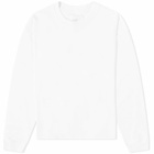 Studio Nicholson Men's Long Sleeve Javelin T-Shirt in Optic White