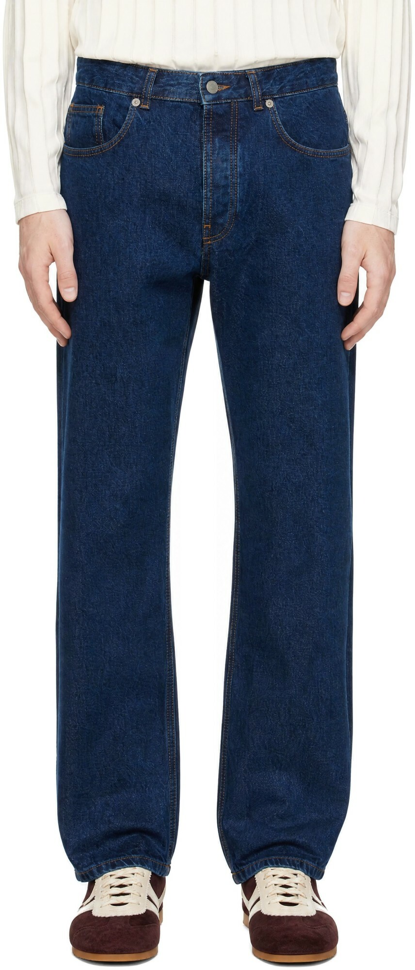 ANOTHER ASPECT Navy Another 1.0 Jeans
