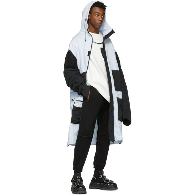 Colmar A.G.E. by Shayne Oliver Black and Blue Unisex Coat