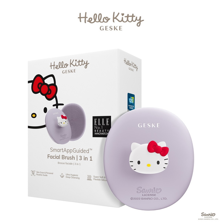 Photo: GESKE x Hello Kitty SmartAppGuided Facial Brush 3-in-1