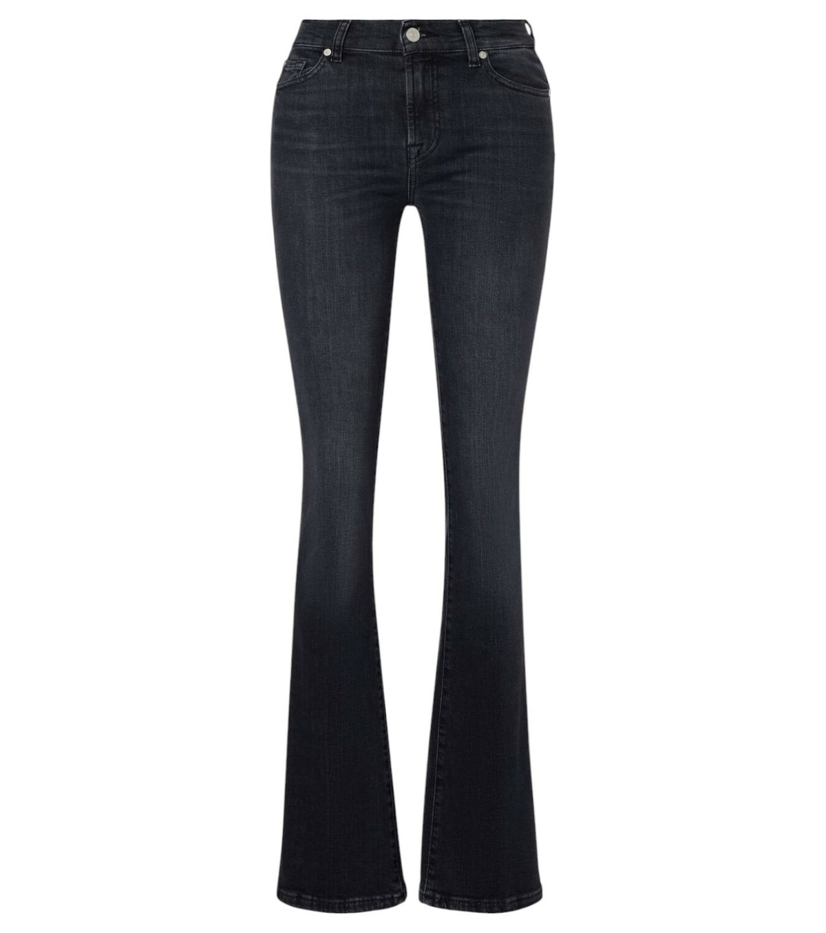 デニム・ジーパン 7 For All Mankind Stretch denim La Jolla jeans 7 For All Mankind Stretch Denim La Jolla Jeans In Blue
