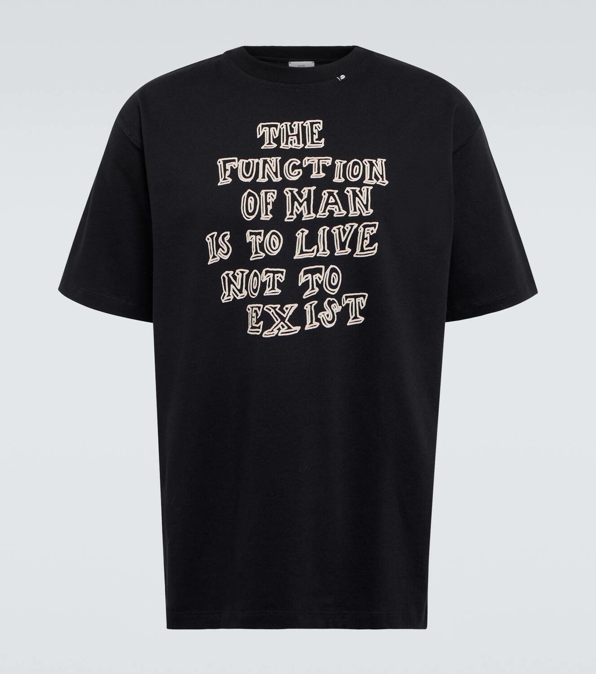 Due Diligence Printed cotton jersey T-shirt