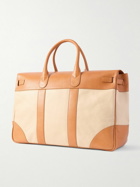 Brunello Cucinelli - Panelled Full-Grain Leather Weekend Bag