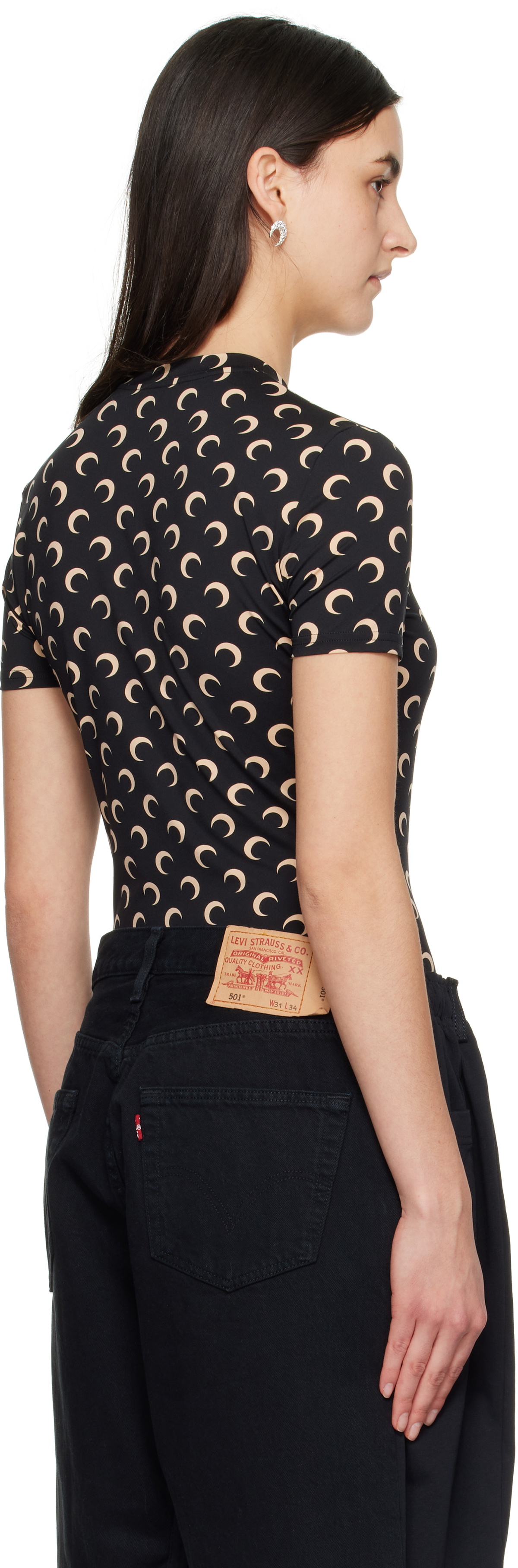 Moon Printed Jersey Second Tee