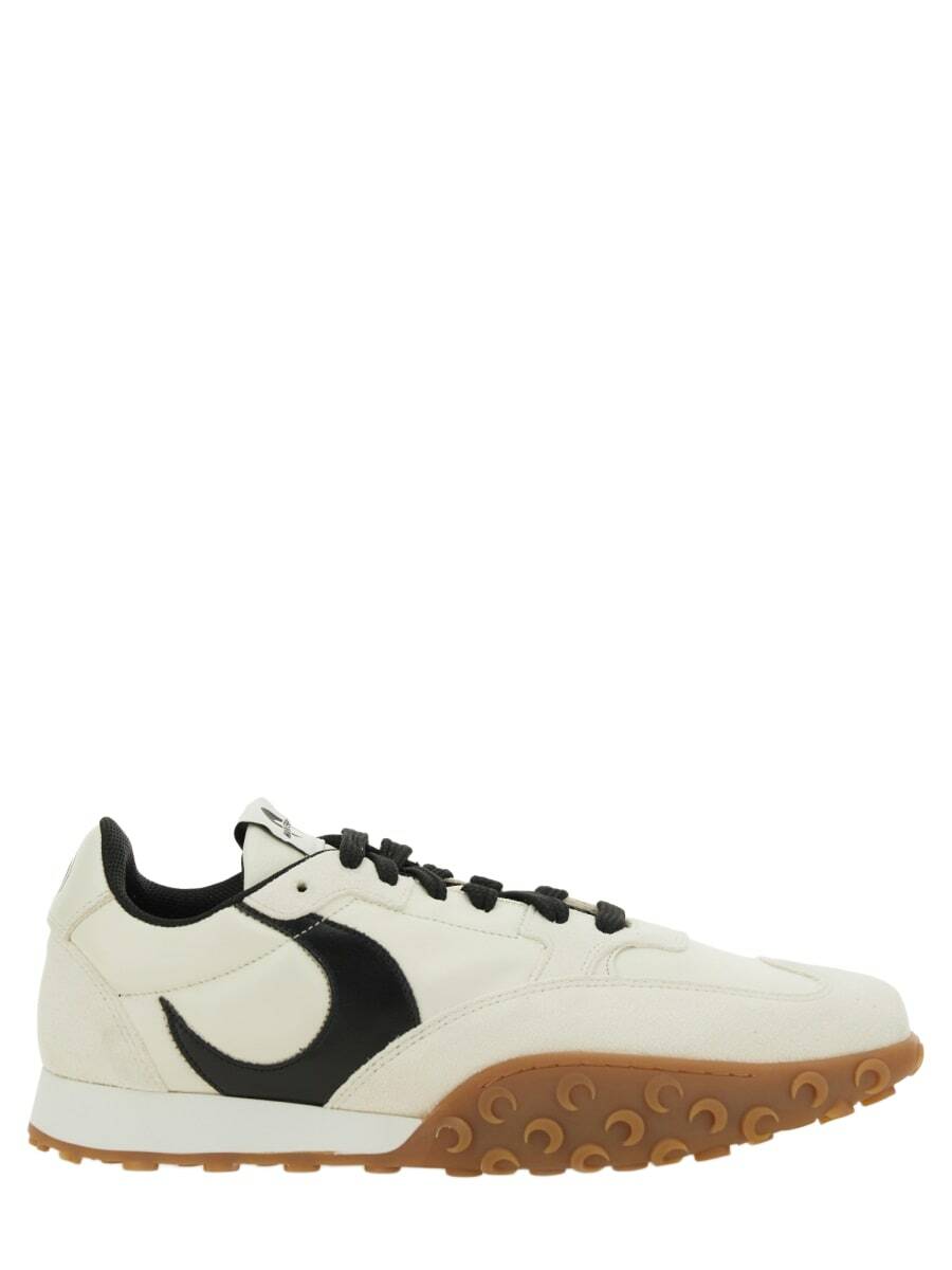 Marine Serre Brown Metal Free Leather MS Rise II Sneakers