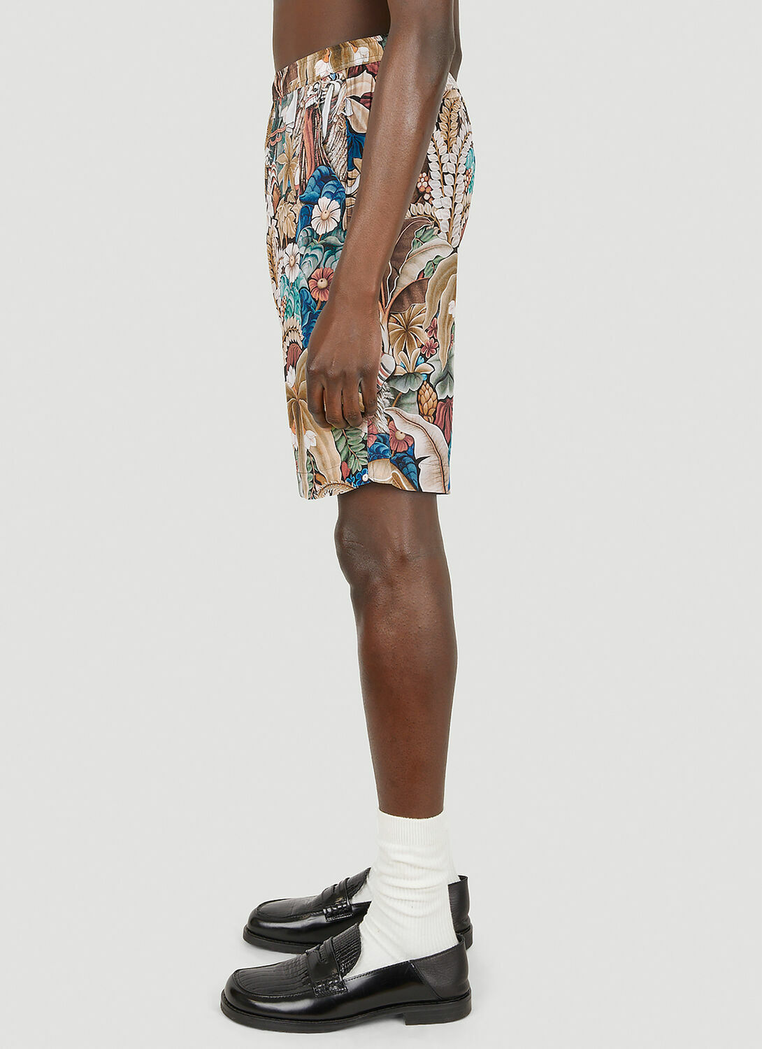 Endless Joy Abstract Motif Board Shorts